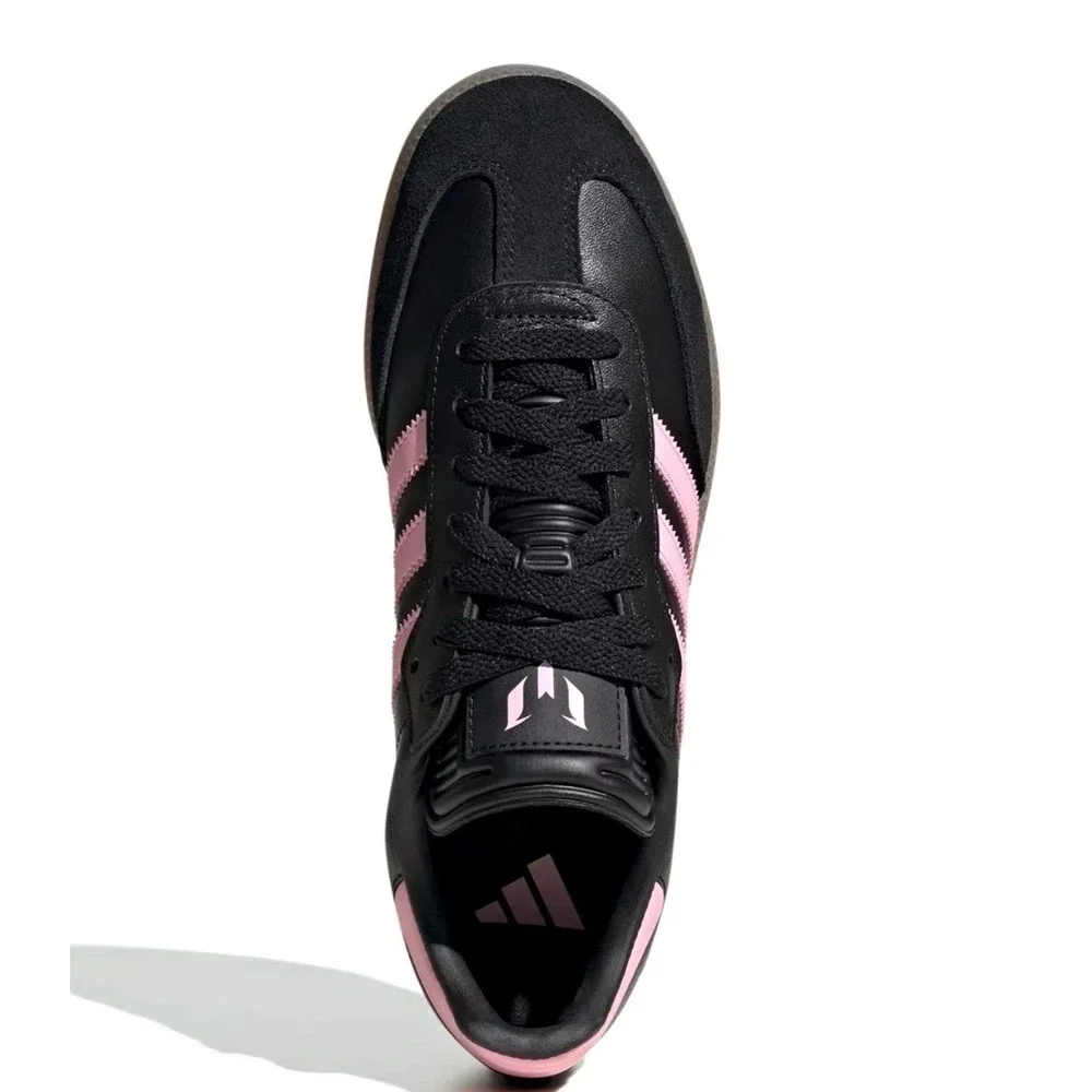 Adidas Samba Messi Shoes Black/Pink/Gum Men's Size 9.5 JP7845 NEW